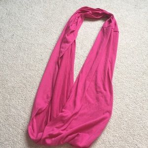 Pink Infinity Scarf